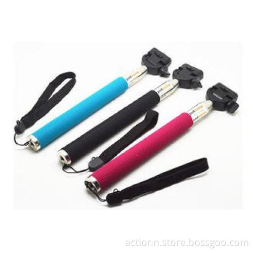 Extendable Monopod Pole Tripod Mount Action Camera Accessor